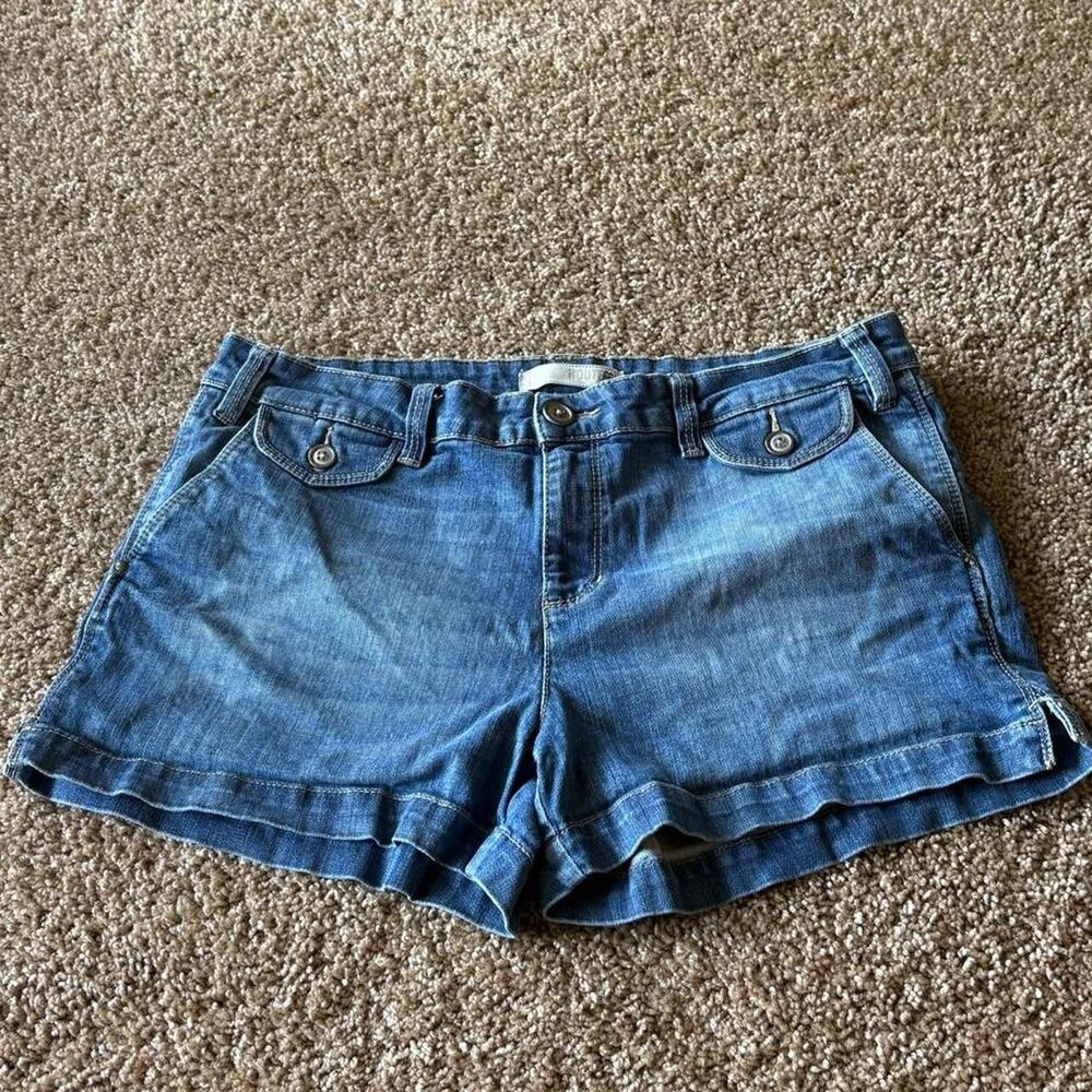 Route-66 Women's Blue Shorts